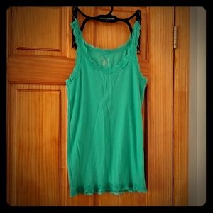 Calvin Klein lace tank top